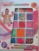 Zestaw koralików do biżuterii (200 elementów)