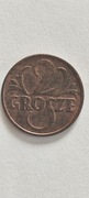 2 gr grosze 1934 mennicza st. 1