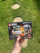 Lego Star Wars 75317 BrickHeadz - Mandalorianin i Dziecko