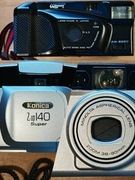 Konica Z-up140 Super; Minolta Riva Zoom 90 D; Wizen AW-828D
