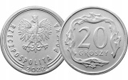 20 groszy 2022 mennicze