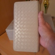 Portfel damski beż/krem 