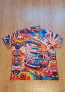 Piękna koszula w hipisowska, hawajska, woodstock. Rozmiar XL/XXL. Nowa
