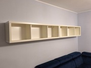 Solidne Półki regały wiszące Black Red White Kaspian 143cm 2 szt.