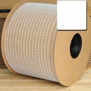 Grzbiet druciany 11mm (7/16) biały skok 3:1 szpula