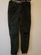 Spodnie jeansowe czarne 38, DENIM CO.