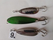 Błystki spinningowe  4 szt.- komplet