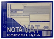 Druk 108-3U NK Nota korygująca VAT netto (pełna)