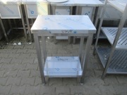 STÓŁ GASTRONOMICZNY Z PÓŁKĄ 60/40/85