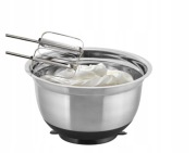 Miski do mieszania ze stali nierdzewnej z przyssawką Cucinova 2 sztuki