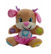 Fisher-Price Szczeniaczek Uczniaczek Interaktywna Maskotka Beżowa
