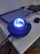 Projektor gwiazd LED z Bluetooth – lampka nocna z muzyką, timerem i
