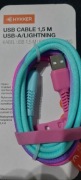 Kabel iPhone  1.5 m USB-a lightning