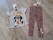 T-shirt+getry/ legginsy - MyszkaMinnie - rozm 104