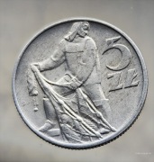 5 zł 1974 Rybak z PRL