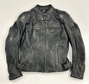 Motocyklowa damska kurtka skórzana Richa Montannah czarna rozmiar.34/36/38