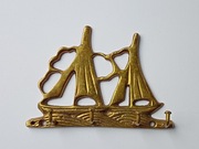 mosiężny wieszak z mosiądzu na klucze, bibeloty