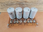 Płytka z kondensatorami ELWA 1000uF/63V oraz diodami BYP 680 50R