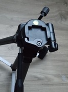 Lekki statyw fotograficzny do aparatu i kamery z pokrowcem - Głowica 3D