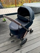 Wózek  2w1 Cybex Priam Platinium kolor Czarny, Stelaż Rose Gold