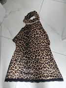 Sukienka plus torebka panterka M