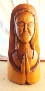 MADONNA MATKA BOSKA rzeźba w drewnie '80