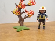Playmobil płonące drzewo /26/