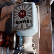 Koffie mlynkek retro vintage zestaw Douwe  egberts