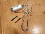 UNITRA ZRK magnetofon ZK kondensator 4700/40V