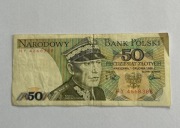 Banknot 50 zł 1988 – Karol Świerczewski – seria HY