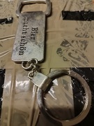 Metalowy brelok do kluczy