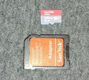 Karta pamięci microSD 256GB SanDisk Ultra U1 A1 Oryginalna