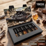 Premium 6 Olejków Eterycznych - Zapachy Drewna | BOX | prezent