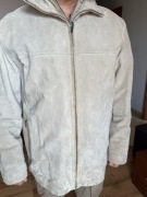 Kurtka lekko ocieplana zamszowa męska 