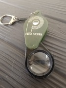 Brelok Polskie Radio breloczek lupa lupka ARTEL Radio Polonia PRL 