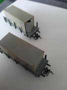 Wagony towarowe z kontenerem 2szt w skali tt 