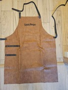 Fartuch grill /stolarski kolor skórzany z haftem Capitan Morgan nowy