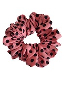 Gumka do włosów typu Scrunchies Maxi / Łososiowy Róż 