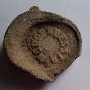 Plomba ołowiana Morgenbesser Kraków judaika