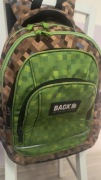 Plecak szkolny Back Up wielokomorowy zielony 22 l z kieszenią na laptopa
