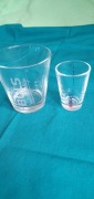 Zestaw szklanek BOLS szklanka + kieliszek / miarka barowa