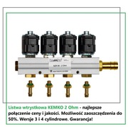 Listwa wtryskiwaczy do gazu 4-cylindra