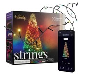 Twinkly Strings 600 LED RGB + WHITE lampki smart Łańcuch 48 metrów NOWE
