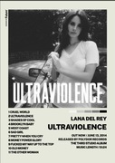 Plakat Lana del Rey "Ultraviolence" & Tyler the Creator "IGOR"