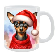 KUBEK Z PSEM Pinczer miniaturowy - IDEALNY PREZENT, PERSONALIZACJA,24H WYS