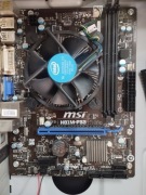Płyta MSI H81M-P33 + procesor i3-4170
