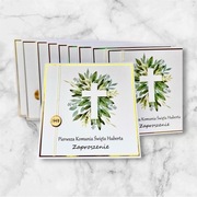 Zaproszenia komunijne ręcznie robione 