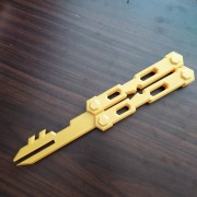 Keylisong Rivals Roblox bezpieczna Replika keyrambit nóż gadżet dla gracza