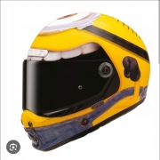 Kask Hjc rpha 11 yellow minions minionek 