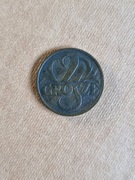 Polska, 2 grosze 1934 II RP stan